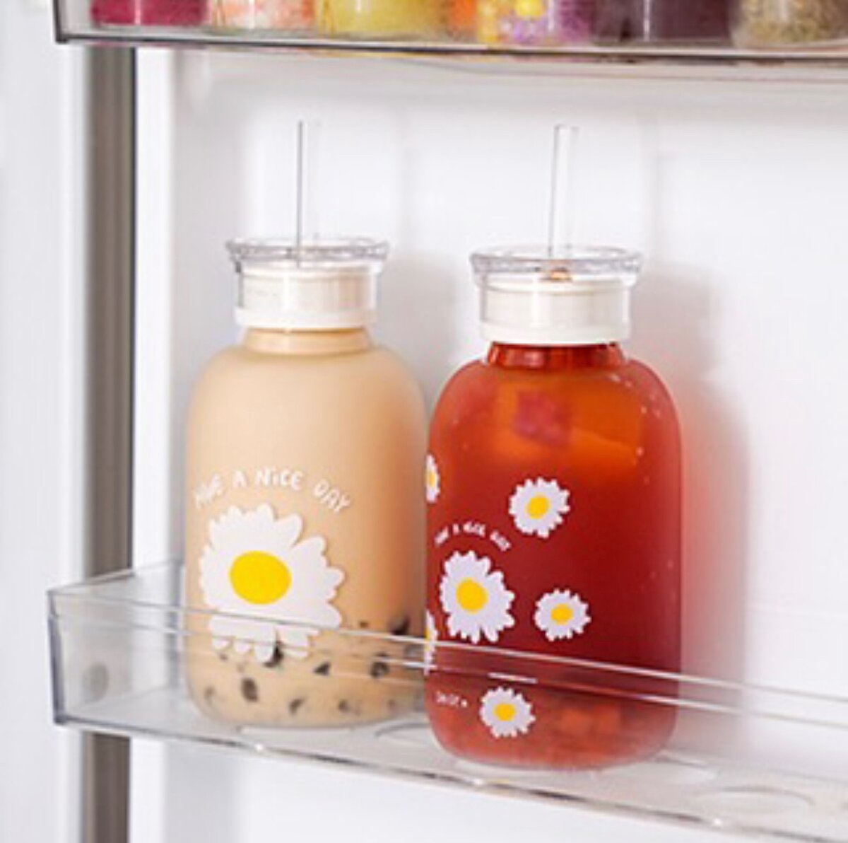 500ML FLORA GLASS CUP