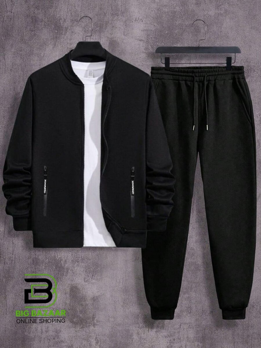 Zipper jacket+t.shirt+tarozer