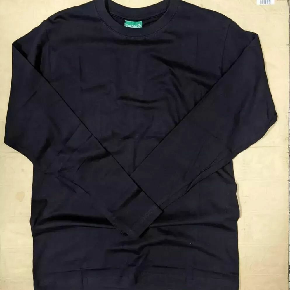 Men's longsleeve black