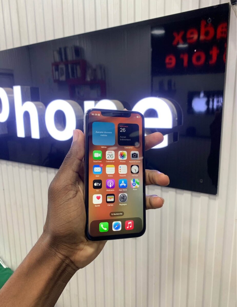 iPhone X 256 Go Argent