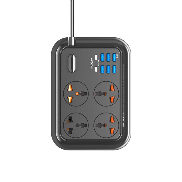MOXOM 12 Outlets Fast Charging Auto Power Strip
