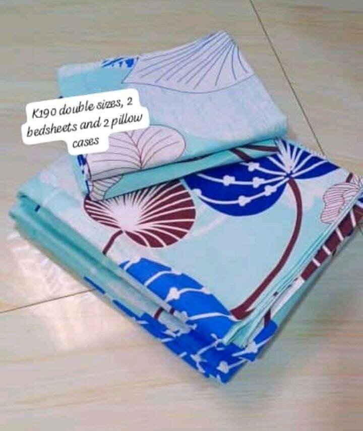 Bed linen set (2 sheets and 2 pillowcases)