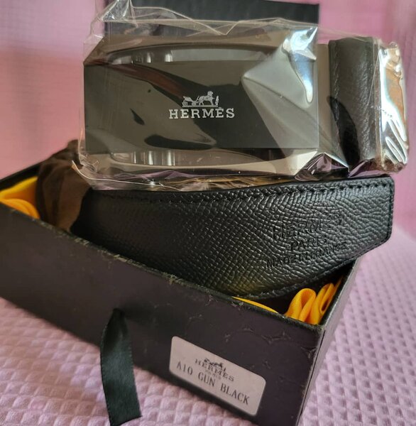 Ceinture en cuir élégante Hermès