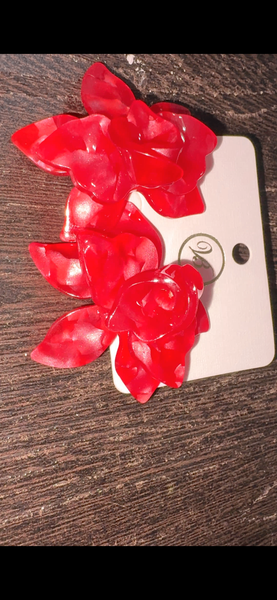 Boucles d'oreilles florales élégantes