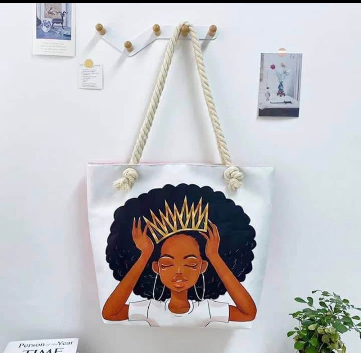 Sac fourre-tout graphique élégant