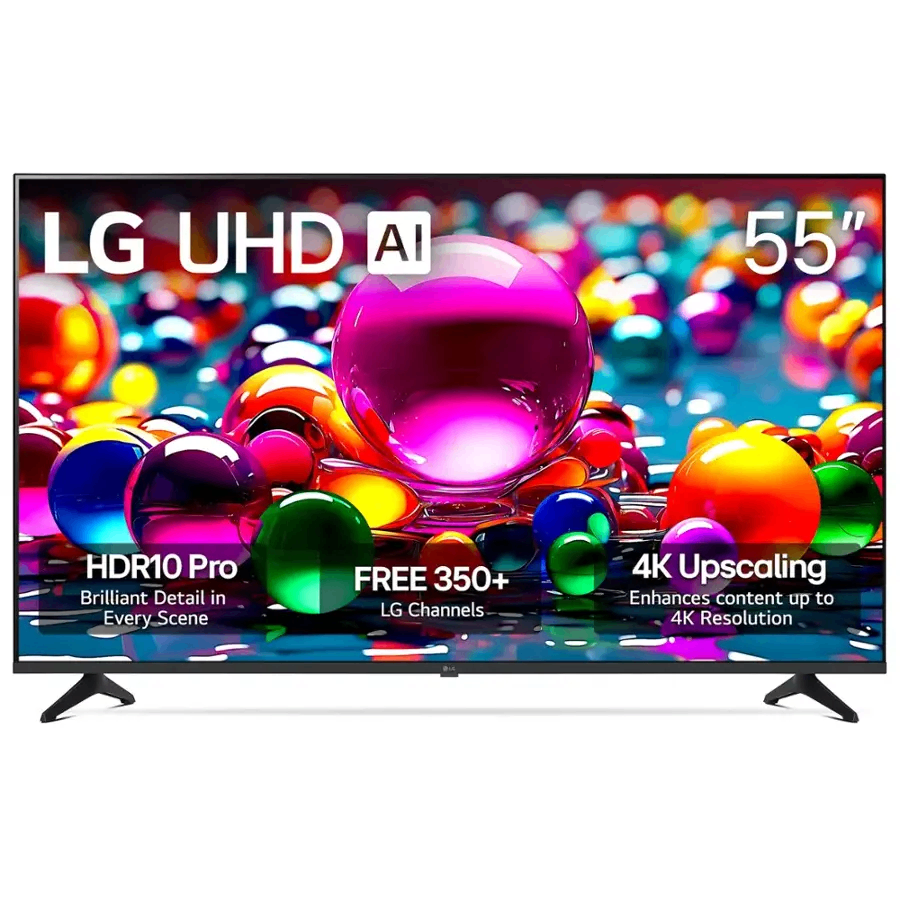 Téléviseur LG UHD 55" 4K AI HDR10