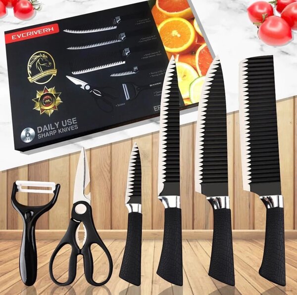 6 pieces knife set