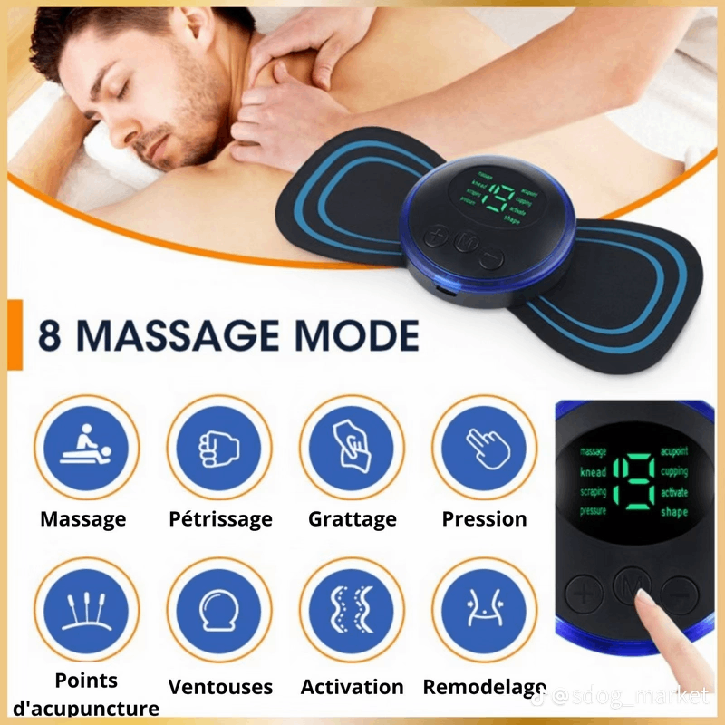 Mini masseur EMS pour cou