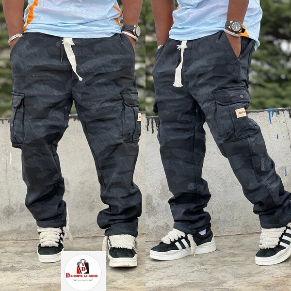 Pantalons cargo tendance hommes