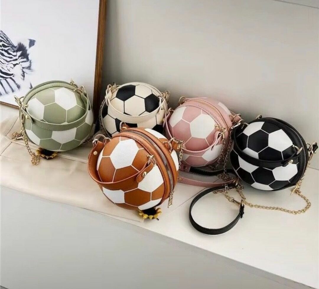 Sac à main ballon de football