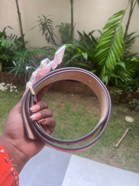 Ceinture Femme Rose Élégante