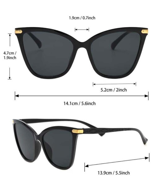 Lunettes de soleil élégantes UV