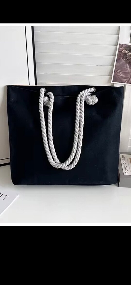 Sac fourre-tout en toile design