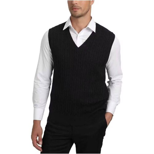 Chandail sans manches élégant homme