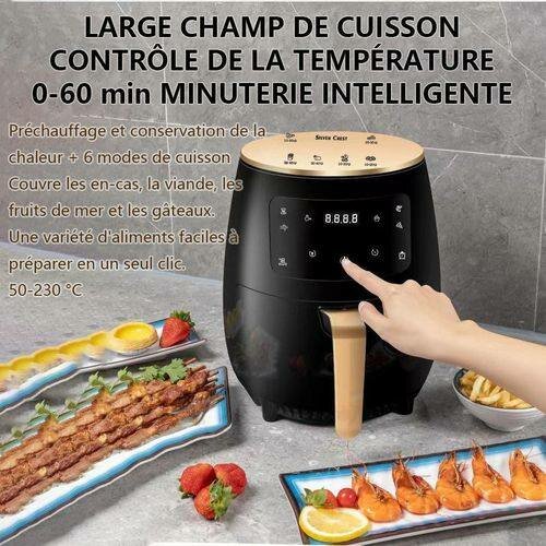 Friteuse à Air XXL 8L 2400W
