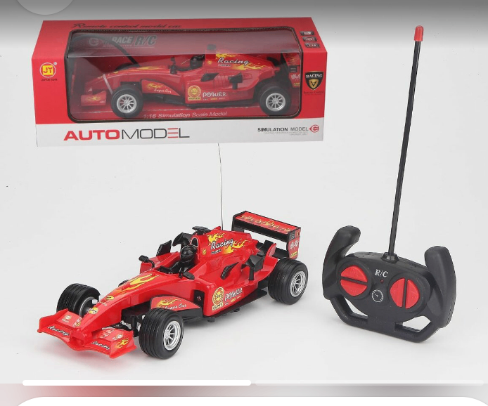 Voiture F1 à radiocommandée 1/18 pour enfant formule mini F1