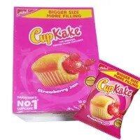 Cup Kake Strawberry Bigger Size 1Box in 12pcs