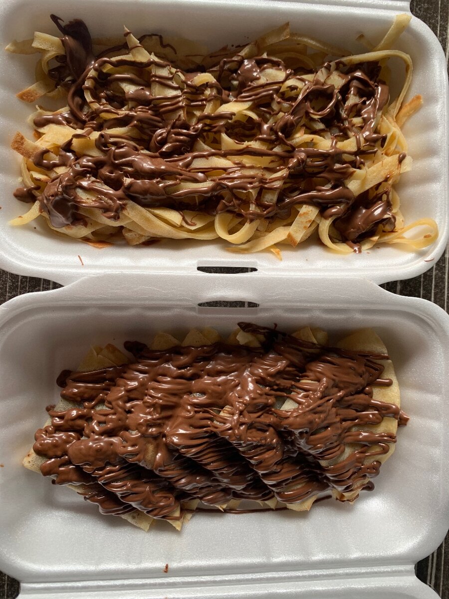 Crêpes gourmandes au chocolat