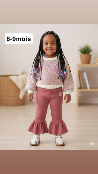 Ensemble Fille Pull et Pantalon