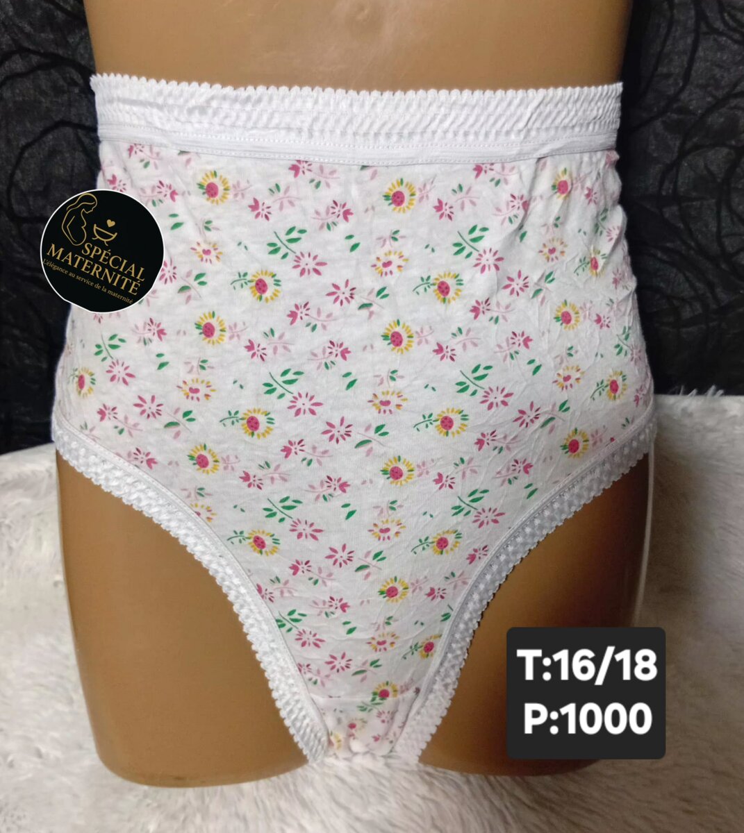 Culotte taille haute maternité