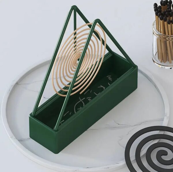 1pc Support de Spirale Anti-Moustique en Fer