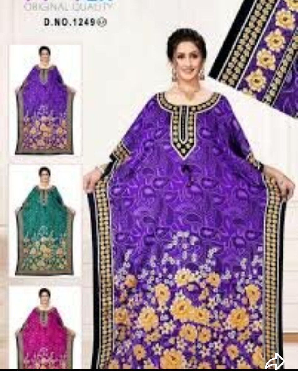 Boubou femme avec grand foular