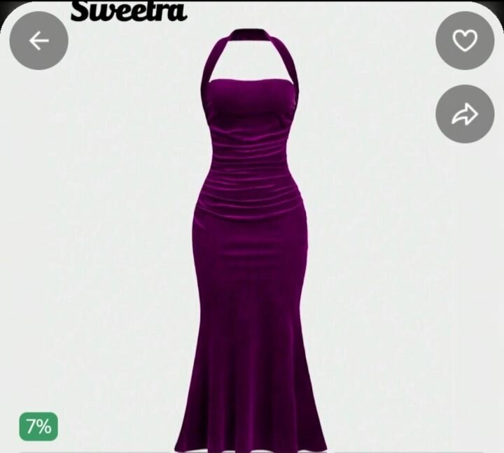 Robe longue élégante femme