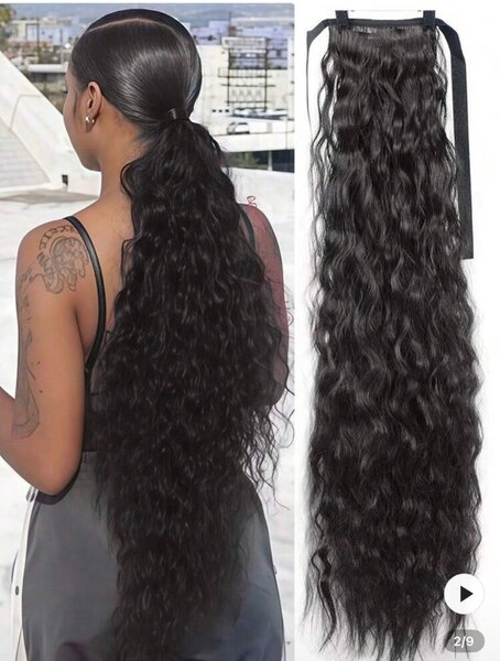 Extensions ondulées noires