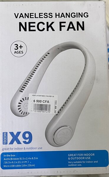 Ventilateur pour le cou