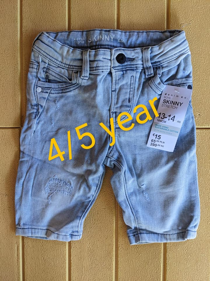 KIDS DENIM SHORTS