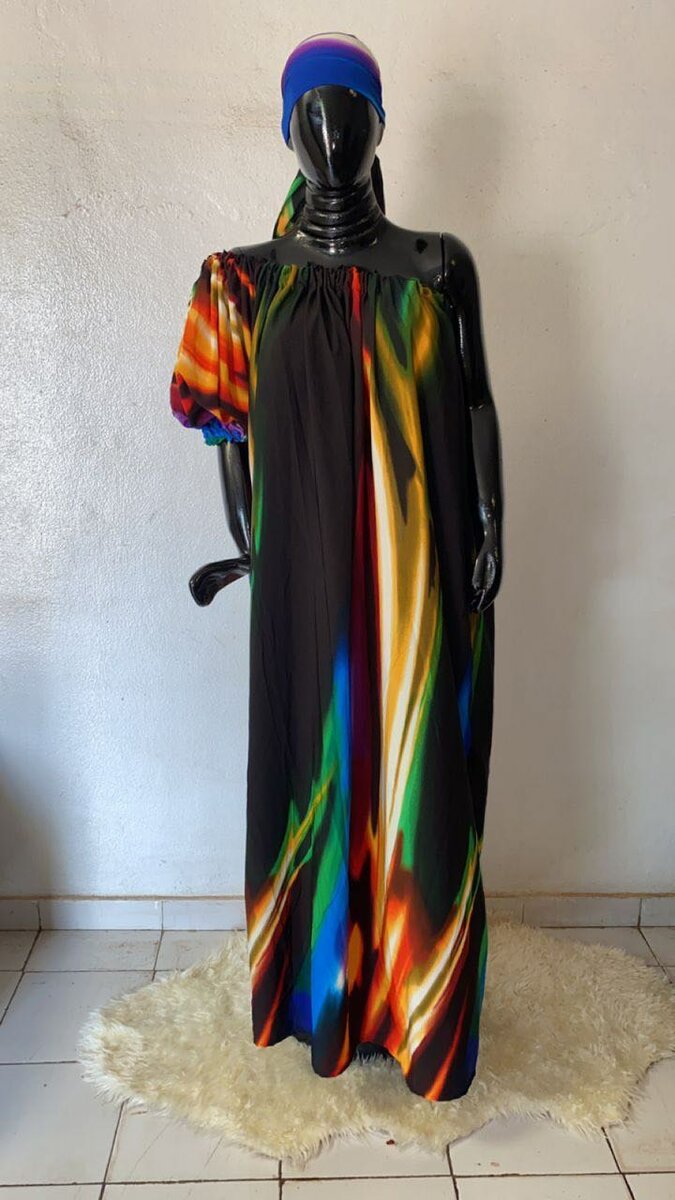 Robe Africaine Colorée