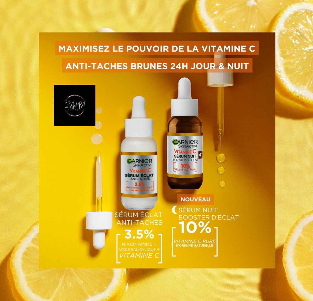 GARNIER, VITAMINE C SERUM ÉCLAT