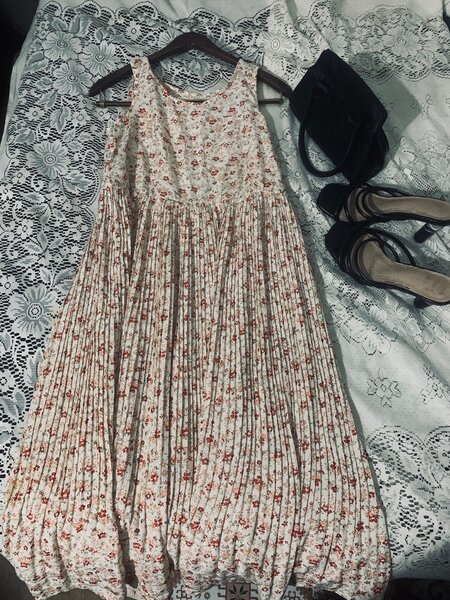 Robe fleurie d'été élégante