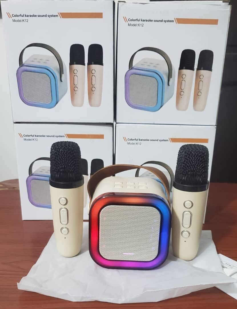 Ensemble karaoké coloré sans fil