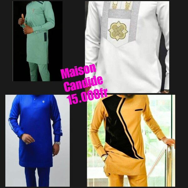 Tunique homme élégante