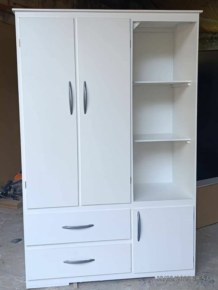 Armoire moderne avec étagères
