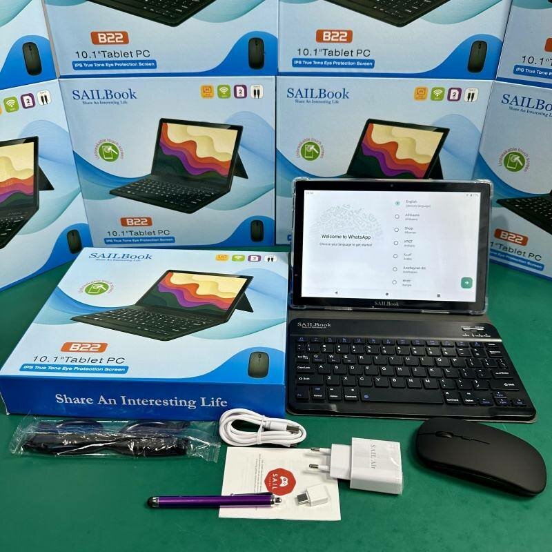 10 inch kids laptop sail book B22