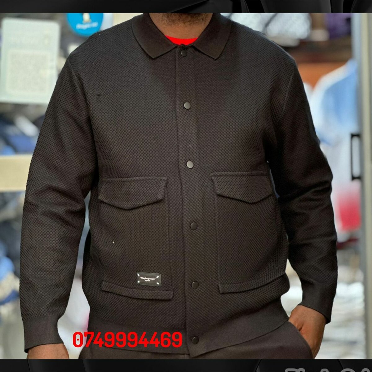 Veste Homme Style Urbain