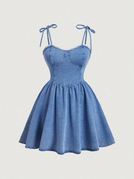 Robe en jean tendance