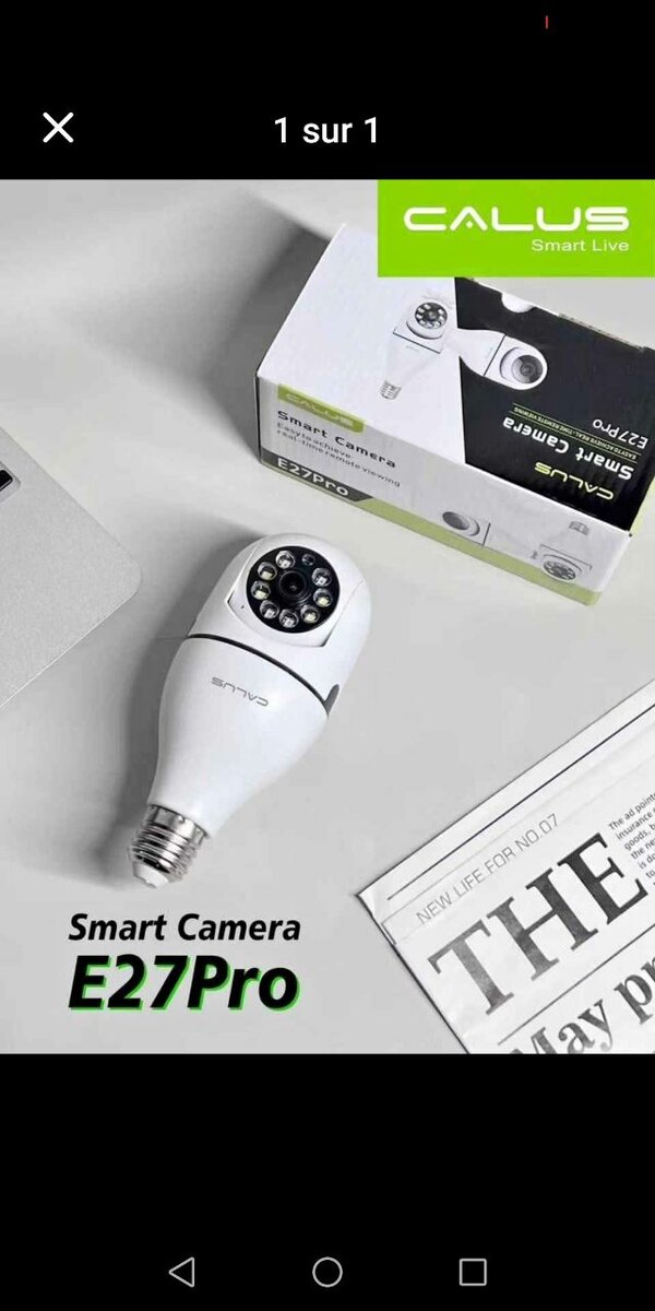 Caméra WiFi 360 degrés