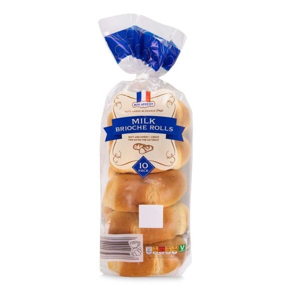 Bon Appetit! Brioche Rolls 280g/8 Pack