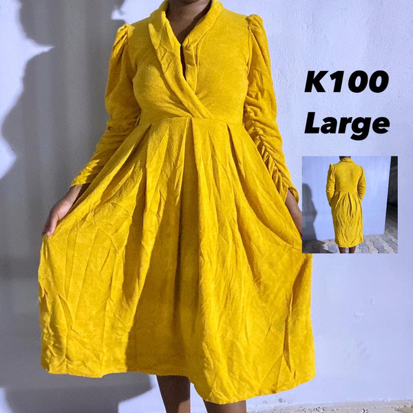 Robe jaune