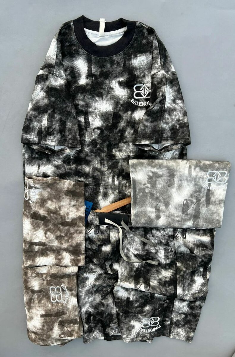 Ensemble décontracté tie-dye