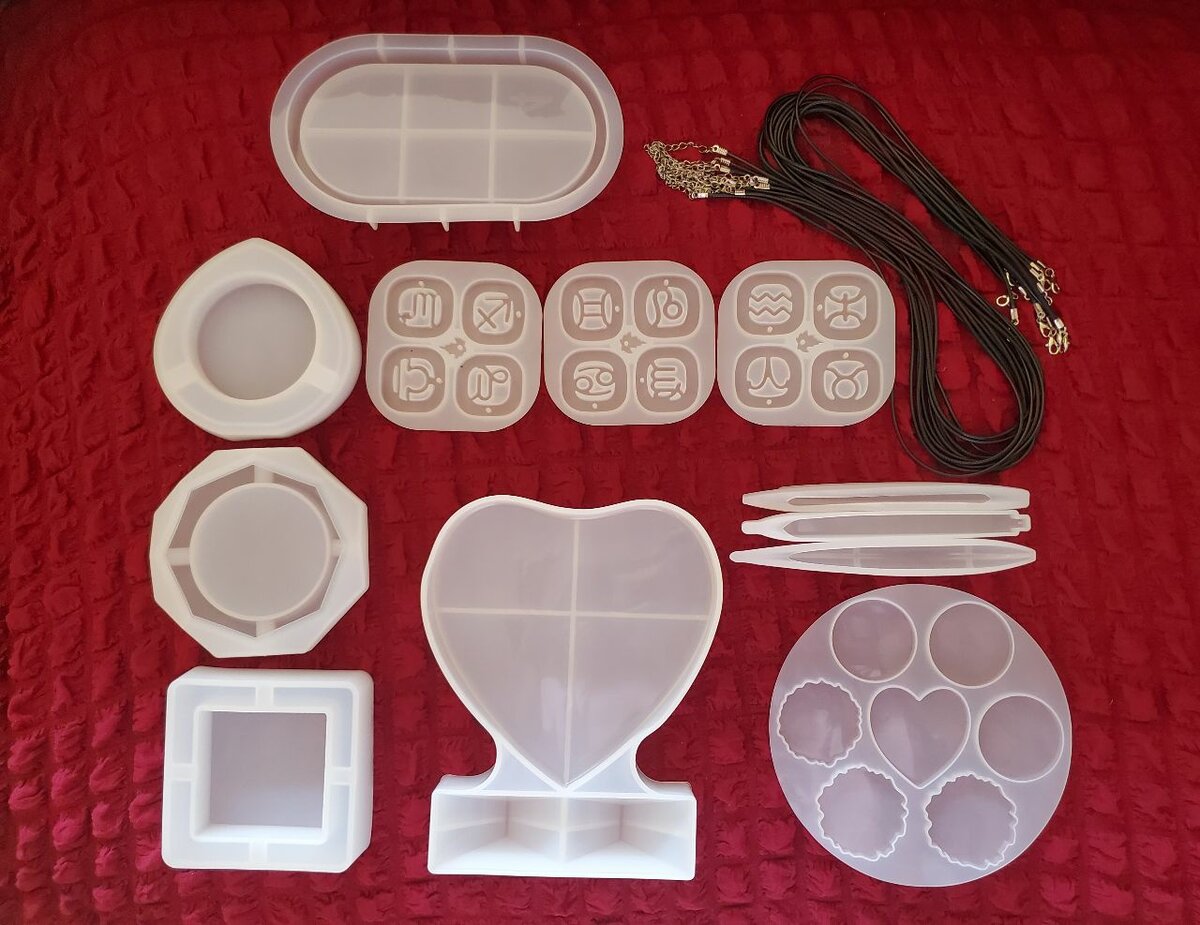 Ensemble de moules en silicone