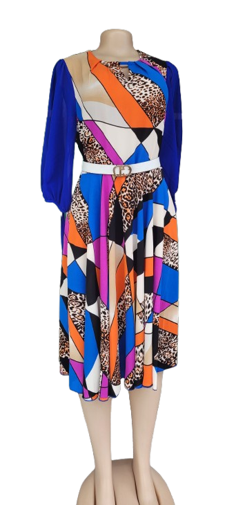 Robe Patchwork Bohème Chic