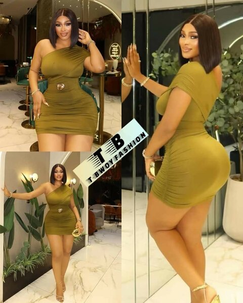 Robe verte moulante élégante