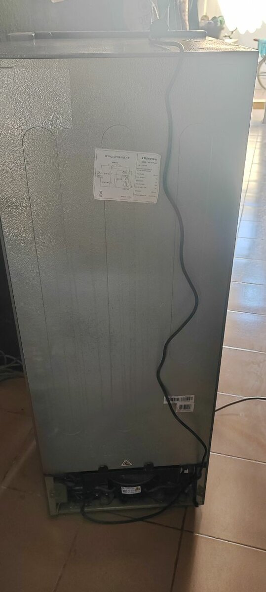 Réfrigérateur combiné inox