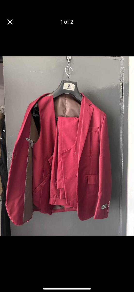 Maroon Suit