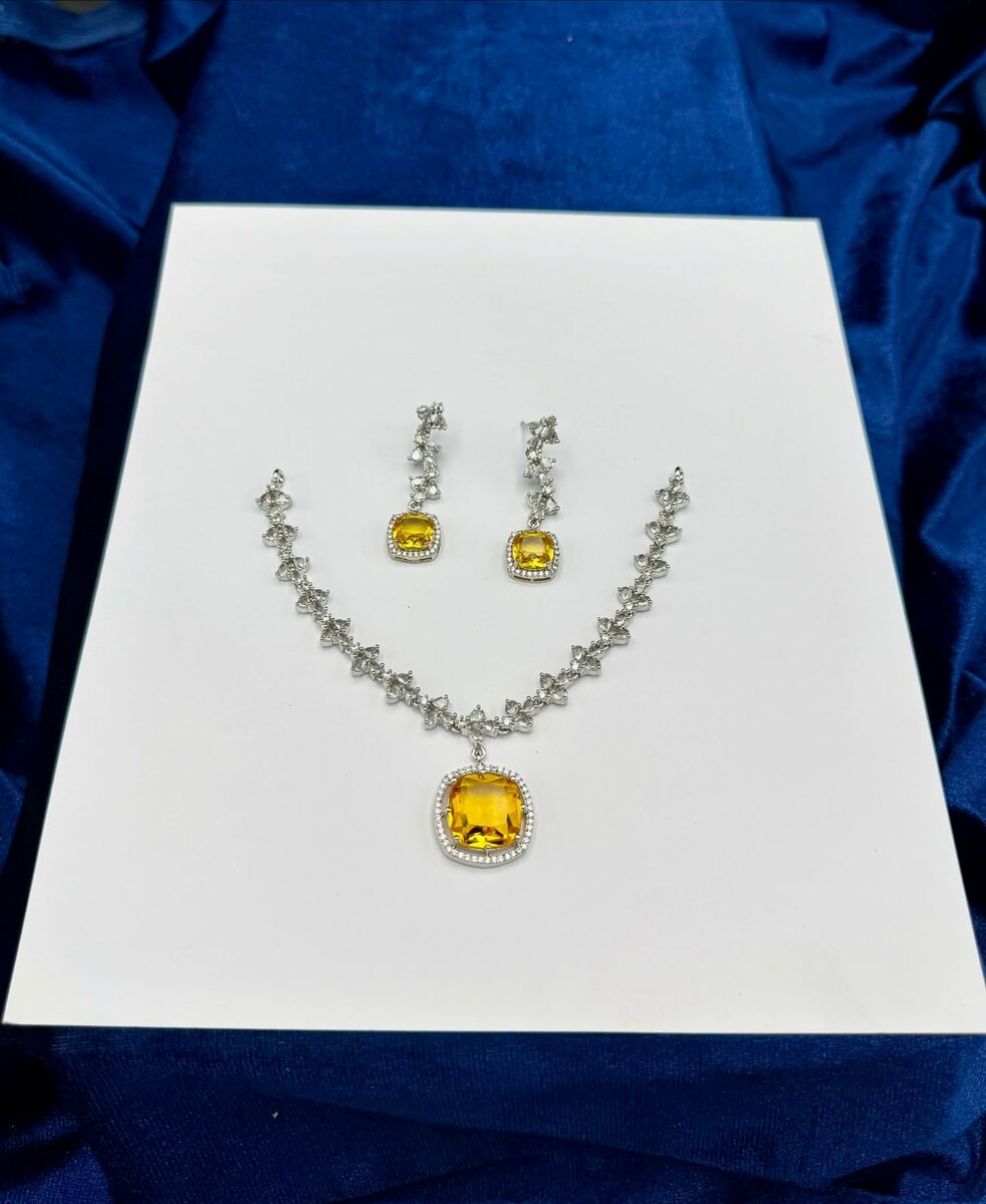 American Diamond 1 karat set
