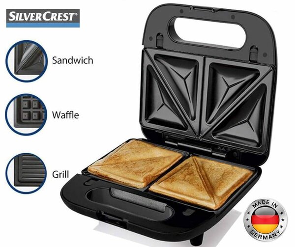 Sandwich Maker Multifonction 1000W